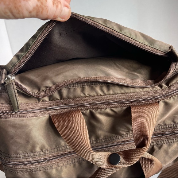 Dominique Linray Basic Shoulder brown Bag - Picture 10 of 13